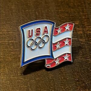 Aminco Silver‎ Olympic Flag Pin